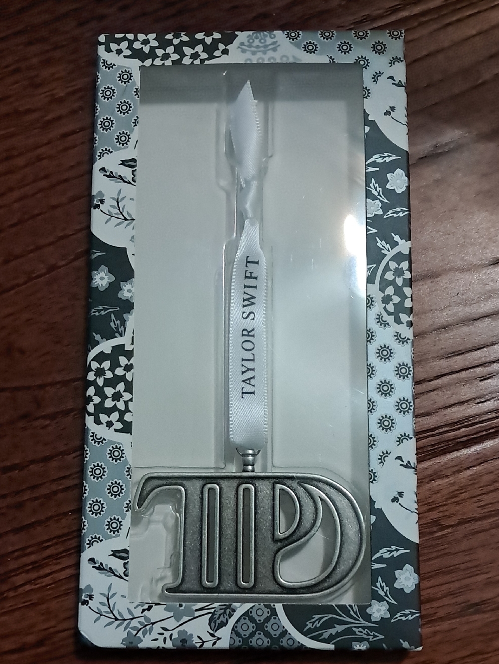 Taylor Swift TTPD Logo Ornament
